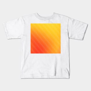 yellow orange gradient Kids T-Shirt